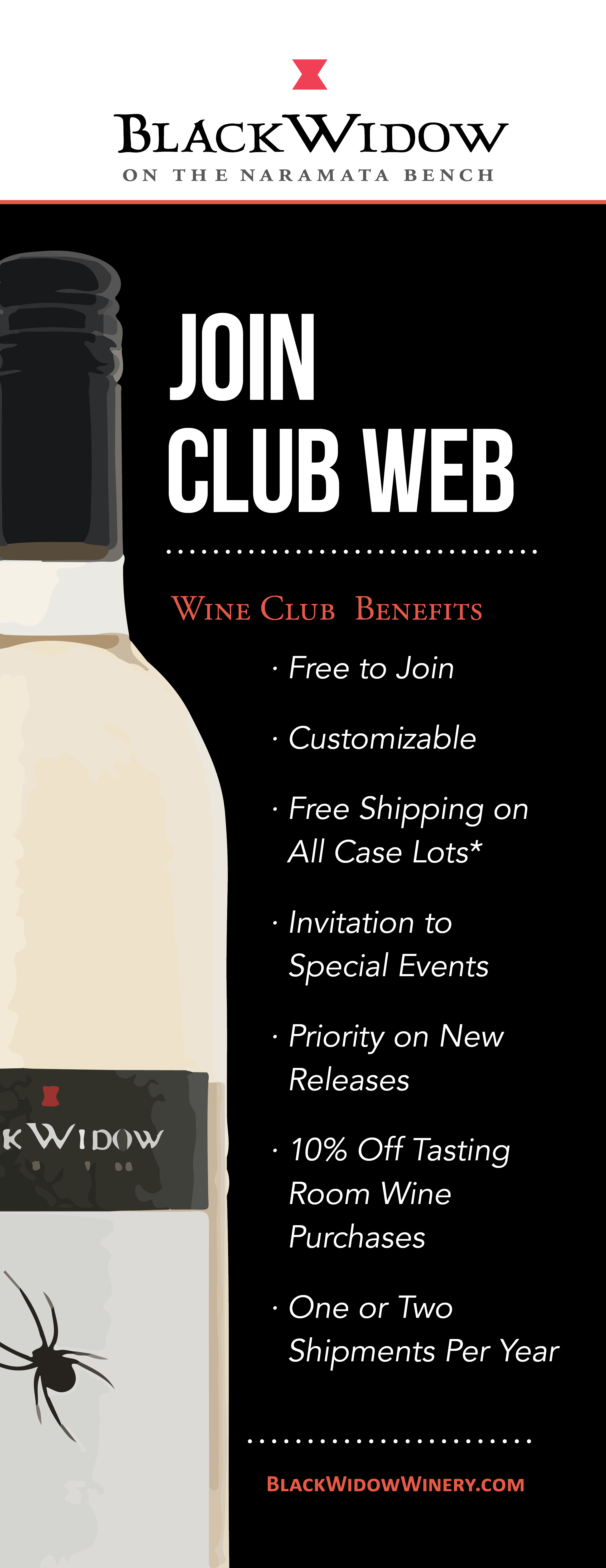 Black Widow Winery | Wine Club